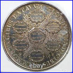 1781 B-589 NGC MS 62 PL BATTLE OF DOGGERSBANK Silver Betts Medal