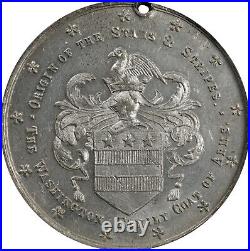 1783 (ca. 1883) Van Arsdale Medal. Musante GW-999, White Metal. MS-63 NGC Cert