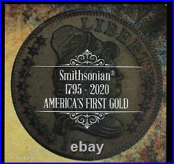 1795-2020 Proof Capped Bust Smithsonian 2 oz Silver & 3/4 oz Gold NGC PF 70 UC