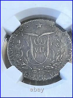 1808 Spain Silver Madrid Herrera-2 Proclamation Medal Graded AU55 by NGC
