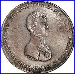 1811 Spanish Bolivia Ferdinand VII Suppresor Of Uprising Medal Ngc Au Details