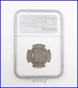 1897 VICTORIA DIAMOND JUBILEE 26mm SILVER MEDAL NGC MS64