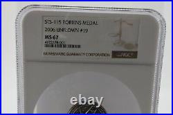 #19 STS-115 2006 Robbins Medallion (NGC Silver Medal) Not Flown in Space