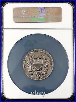 (1920) Swiss Shooting Fest Medal, R-1662a, AR, 50mm, Vaud, NGC graded MS 65