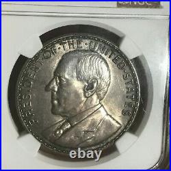 1920 Wilson So Called Dollar Manila Mint Opening Medal Silver Hk-449 Ngc Ms 61