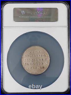 1924 Swiss Shooting Fest Medal, R-45a, AR, 50mm, Aargau-Aarau, NGC graded MS 62