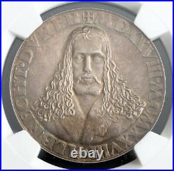 1928, Germany. Silver Albrecht Durer Medal by Karl Rorth. Top Pop! NGC MS-64