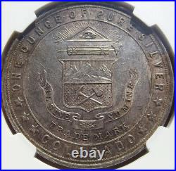 1933 Century of Progress Colorado Medal Silver, HK-870, MS65 NGC Token