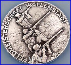 1949 Swiss Shooting Medal, R-1244a, AR, 50 mm, St. Gallen-Wallenstadt, NGC MS 65