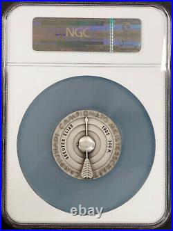 1962 Swiss Shooting Fest Medal, R-863a, AR, 50 mm, Graubunden-Verband, NGC MS 67