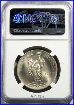 1962 Telstar Project Mercury Space Medal NGC MS 68 (17-7)