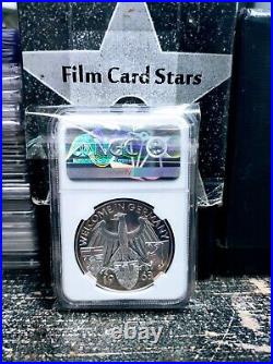 1963 John F Kennedy Silver (Germany) 40mm Medal NGC PF 64 Cameo