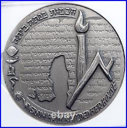 1965 ISRAEL Vintage HEBREW UNIVERSITY of JERUSALEM Old Silver Medal NGC i89340