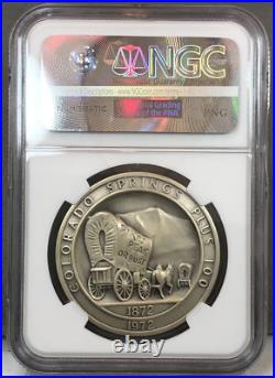 1972 Colorado Springs Centennial Bronze and Silver Medal Set #92 NGC MS69