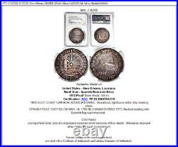 1973 UNITED STATES New Orleans MARDI GRAS Biloxi CARNIVAL Silver Medal i106060