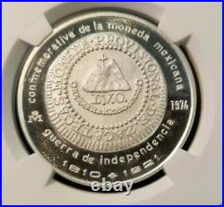 1974 Mexico Medal 1810 Zacatecas Provisional 8 Reales Ngc Pf 66 Ultra Cameo