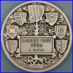 1983 Swiss Shooting Fest Medal, AR, 50 mm, Schwyz-Lachen, MS 64 NGC
