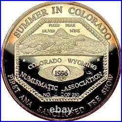 1996 SUMMER IN COLORADO CO-WY NUMISMATIC ASSOC #228 115th ANA CONV 2006 NGC PF68
