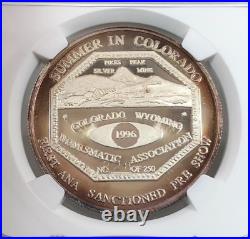1996 SUMMER IN COLORADO CO-WY NUMISMATIC ASSOC #228 115th ANA CONV 2006 NGC PF68