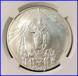 1998 Mexico 31g Silver Medal Zacatecas 450th Anniversary Ngc Pf 66 Ultra Cameo