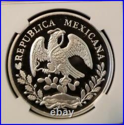 2005 Mexico Silver Medal Mexican Mint 470th Anniversary Ngc Pf 69 Ultra Cameo