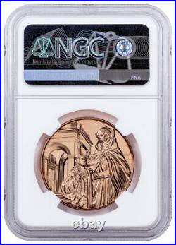 (2007) Bronze Mule Abigail Adams / Louisa Adams Medal First Spouse NGC MS67 RD