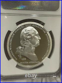 2015 Washington Before Boston Silver Medal Paris Mint NGC PF70 Ultra Cameo LOC5