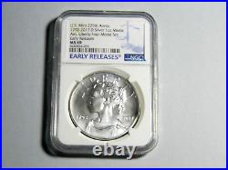 2017 D American Liberty 225th Anniversary Silver Medal NGC MS 69 Early Releases