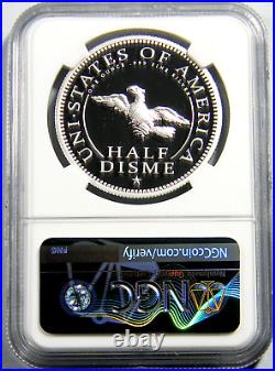 2017 Half Disme Silver Medal NGC PF 70 Ultra Cameo (16-16)