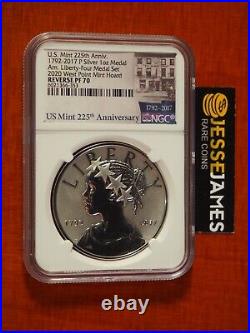 2017 P American Liberty Reverse Proof Silver Medal Ngc Pf70 From 2020 Wp Hoard