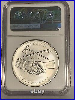 2018 George Washington 1oz Silver Medal US Mint Presidential Series NGC MS70