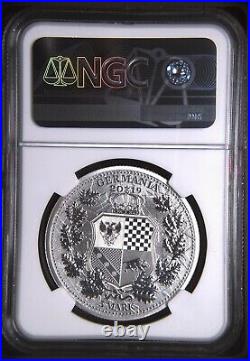 2019 1 oz Silver Allegories Germania & Britannia Medal NGC MS69 Early Releases