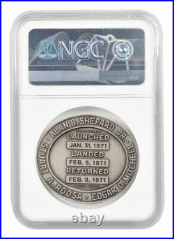 2021 Apollo 14 Robbins Medal 2 oz Silver Medal NGC GEM Uncirculated