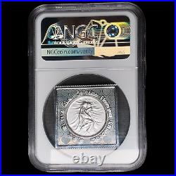 2021 CHINA 30g Silver Medal Happy Valentines Day NGC MS-70 W9560