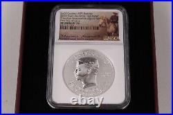 2021 Roosevelt Ultra High Relief Reverse Proof 2oz Silver Medal NGC PF70 FDOI