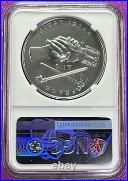 (2022) James K. Polk Presidential Series 1oz Silver Medal NGC MS70