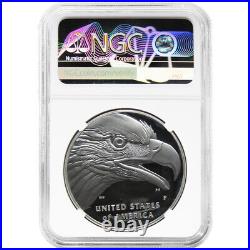 2022-P Proof American Liberty 1 oz Silver Medal NGC PF69UC Obverse Mint Error