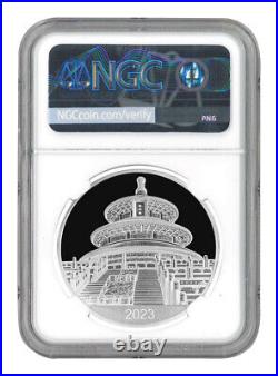 2023 30gm Silver 40th Anniversary Panda NGC PF70 UC FR BC Temple of Heaven Label