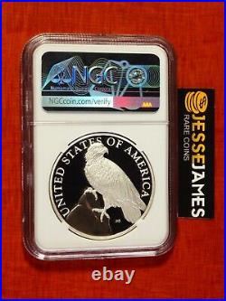 2023 P American Liberty Proof Silver Medal Ngc Pf70 Ventris Gibson Signed Coa