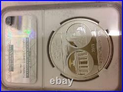 2pc x 2013 china berlin panda ngc PF70 medal silver coin
