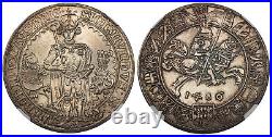 AUSTRIAN ST. Tirol Sigismund 1953//1486 AR Medallic Guldin Restrike. NGC MS66