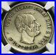 Abraham Lincoln Bell Helicopter German Silver Medal NGC MS 66