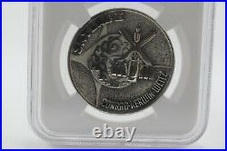Apollo Skylab I 1973 Robbins Medallion (NGC Silver Medal) Not Flown in Space