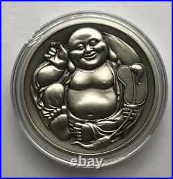 China 40mm 40g Silver Medal Maitreya