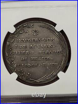 Empire of Iturbide Proclamation Medal Mexico City July 21 1822 Outstanding