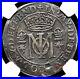 FRANCE/SCOTLAND. Mary Stuart, 1558-9, RARE Silvered Testoon size medal, NGC VF25