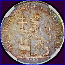 Finest Known @ Pcgs & Ngc Ms63 1790 Austria Leopold II Coronation Ducat Toned