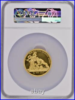 France 1781 Libertas Americana 2 Medals Set NGC PF70 PF69 Gold Silver restrikes