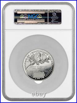 France 5 oz Silver Statue Liberty 150th Commem 2016 Medal NGC MS69