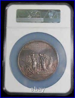GB Charles I silver Marriage of Pr. Mary to William of Orange Medal 1641 AU NGC